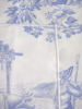 Bettbezug 260X240 + Kissenbezüge 65x6 cm Toile de Jouy 100% Baumwolle perkal