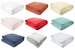 Housse couette + taie uni  57% lin et 49% coton, 160 gr/m²