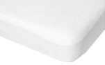 Protège-matelas hauteur 30cm coton éponge, envers polyuréthane respirant