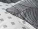 Duvet cover + pillowcase 65x65 cm 100% cotton percale Poseidon gray easy care