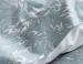 Duvet cover + pillowcase 65x65 cm 100% cotton percale soft leaves easy care