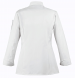 Ladies Jacket kitchen white UNA. long sleeves polycotton