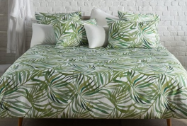 Duvet cover + pillowcase 65x70 cm Tropical 100% cotton sateen