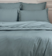 Housse couette + taie 100% coton percale uni , 80 fils/cm², easy care