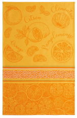 Towels for dishes citrus fruits 100% cotton jacquard 50x75 cm