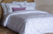 Duvet cover + pillowcases 65x65 Flowers 100% organic percale cotton