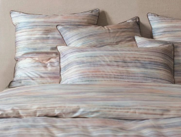 Duvet cover + pillowcases 65x65 Modern Lines 100% organic satin cotton