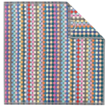 Essuie cuisine ou essuie main 50x50cm 100% coton éponge gauffré multi fils teint