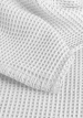 Couverture ou Housse coussin 100% coton gaufré, 350 gr/m², lavable 60°C