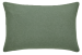 Drap lit plat uni vert lichen texturé 100% coton flanelle, 170 gr/m², doux