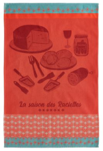 Handtücher für Küchen Raclette 100% coton jacquard 50x75 cm