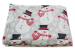 Plaid super doux Bonhomme de neige 150x200 cm 100% polyester microfibre, 260 gr/