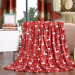 Super soft Deer blanket 150x200 cm 100% microfiber polyester, 260 gr/m²