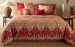 Duvet cover (and pillowcase) 100% cotton satin Isollabella R1 rosso Bassetti