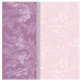 Servet 53x53 cm Glycines parma/roze 100% jacquard katoen, 220 gr/m²