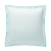 Drap de lit plat + taie 100%coton percale bio LF fleuillage exotique 80 fils/cm²